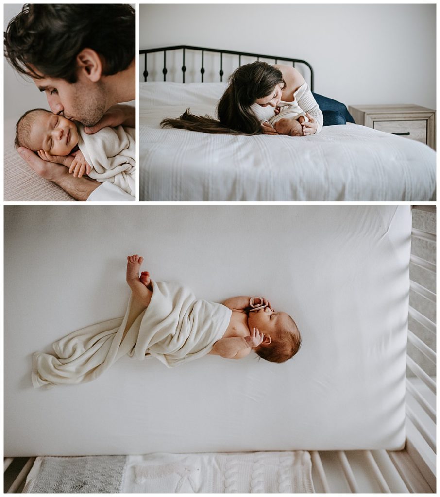 Simple Newborn Photos in your home