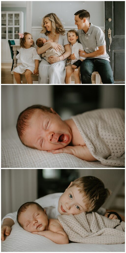 Family of Five Newborn Photography