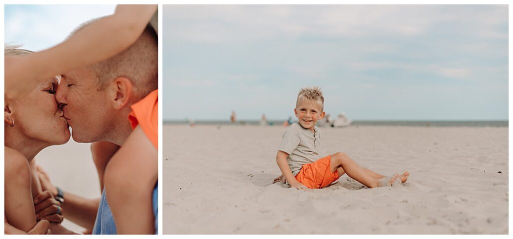 Fun family Beach photos New Jersey Family Photos