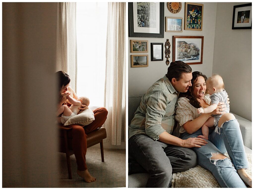 Natural Baby Photos in Your Home