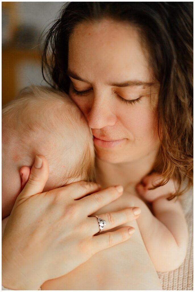 Baby Photos in Your Home mom and baby