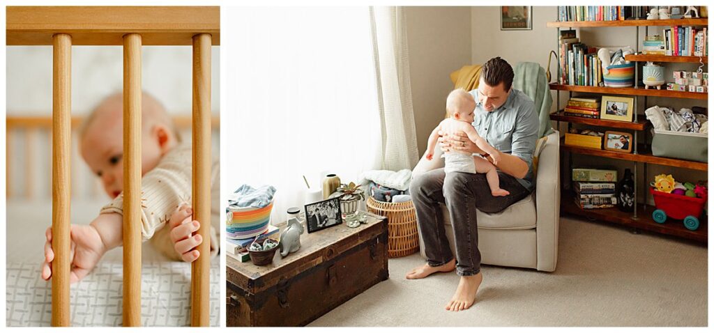 Relaxed Baby Photos in Your Home