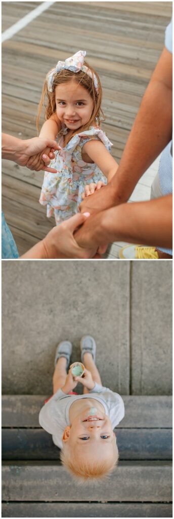 Family Photos at Ocean City New Jersey Boardwalk OCNJ