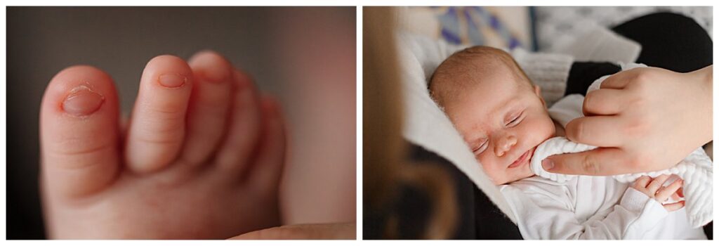 Photoshoot at home with your newborn