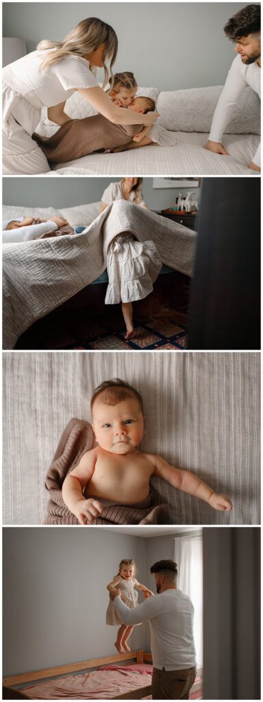 newborn photos at home