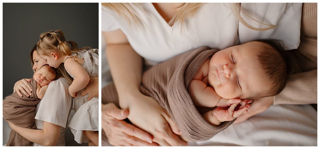 Newborn Photography with Extended Family