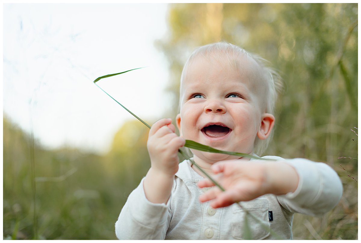 Ardmore Family Photographer outdoors in nature